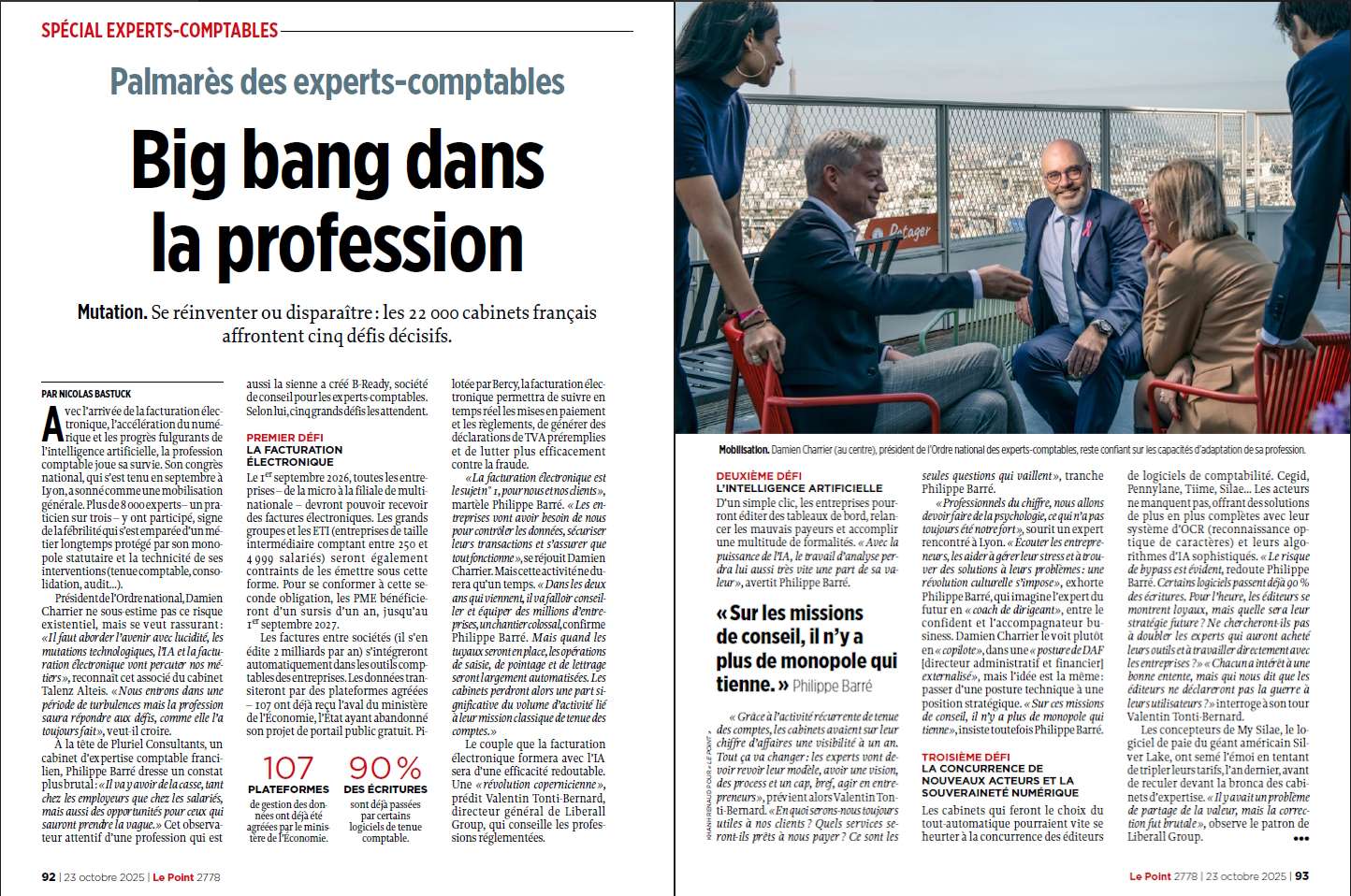 Palmarès des experts-comptables
