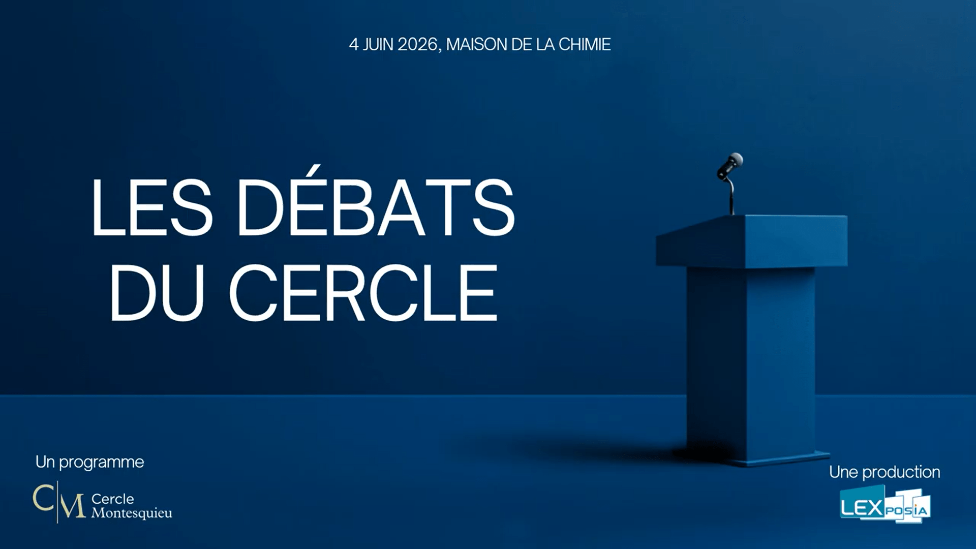 Les Débats du Cercle Montesquieu